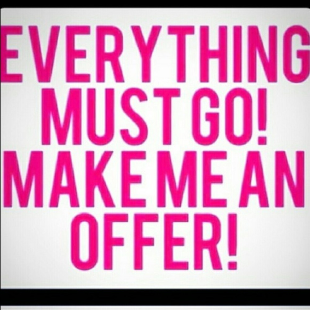 I’m moving!! EVERYTHING MUST GO!